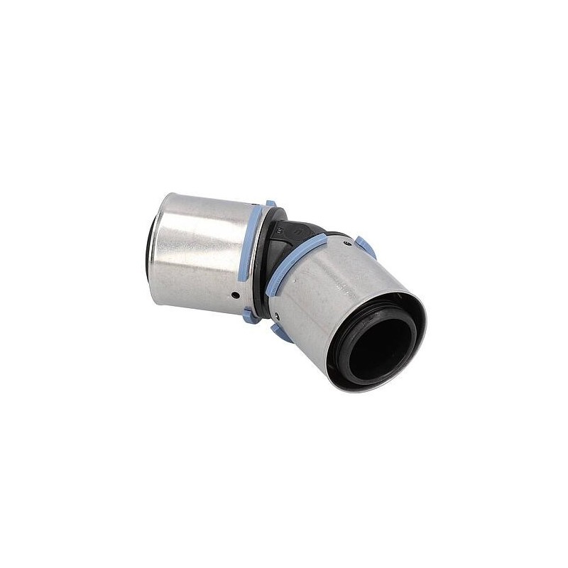 Coude à sertir S Uponor 45° PPSU Ø63mm-Ø63mm