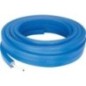 Uponor Uni Pipe PLUS blanc pré-isolé DHS26, Ø20mm x 2,25mm, bleu, longueur 25m