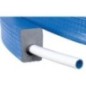 Uponor Uni Pipe PLUS blanc pré-isolé DHS26, Ø20mm x 2,25mm, bleu, longueur 25m