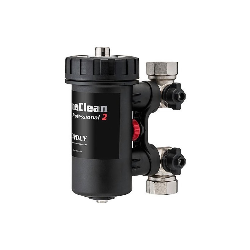 Séparateur de boues MagnaClean Pro2 , DN 25(1") avec robinets à boisseau sphérique d’arrêt