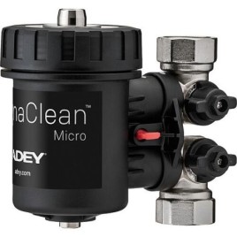 Séparateur de boues MagnaClean Micro2 DN 25(1") avec robinets d’arrêt à boisseau sphérique