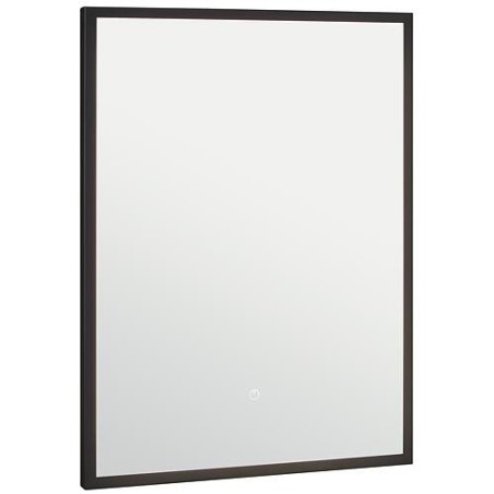 Miroir LED Oselva avec interrupteurs tactiles, avec cadre noir, 600x800mm