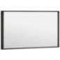 Miroir LED Oselva avec interrupteurs tactiles, avec cadre noir, 1000x800mm