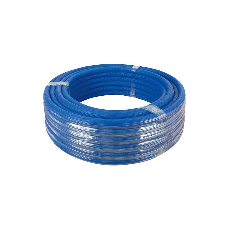 Tube multicouche en aluminium MULTITUBO isolation bleue S9,Ø20x2,25mm, cond.50m