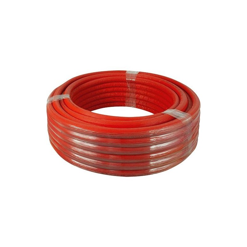 MULTITUBO Tube multicouche en aluminium isolation rouge S9,Ø16x2,0mm, cond.50m