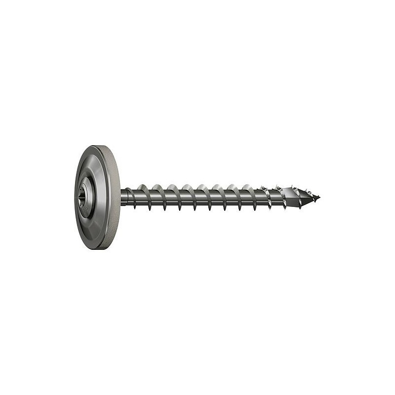 Vis de ferblantier, SPAX® avec joint, inox A2, 4,5 x 35 mm, rondelle 15 mm Cond. 60