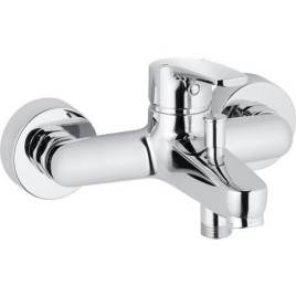 Mitigeur bain/douche en saillie Heinrichschulte Alpha 100 Saillie 152 mm, chrome