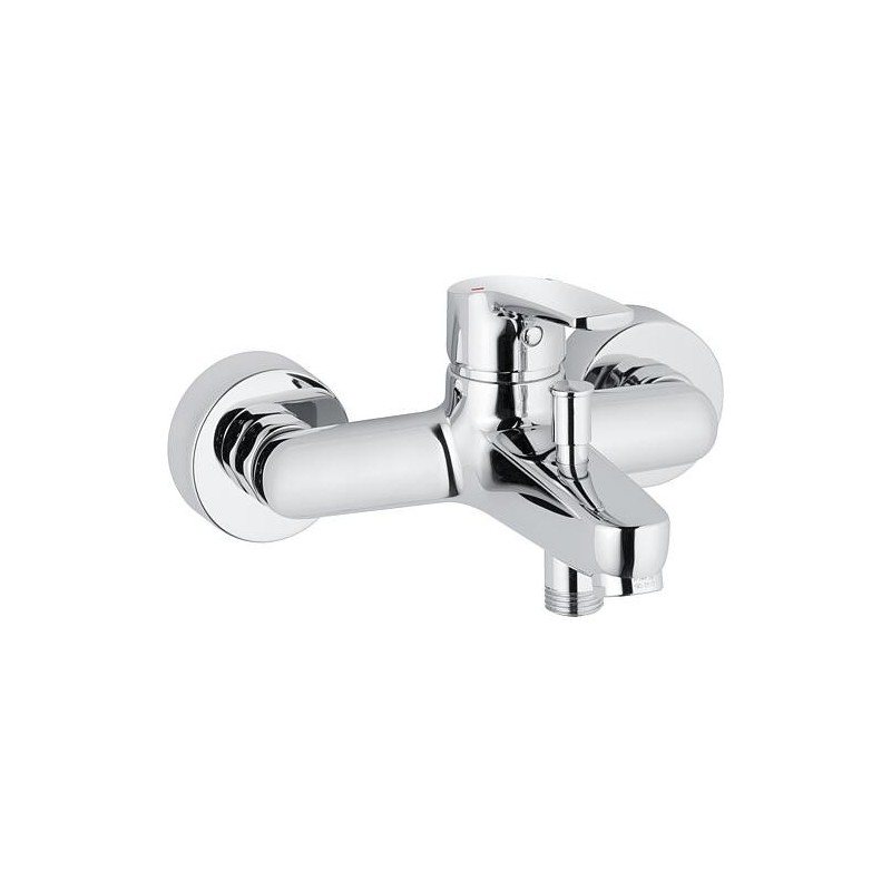 Mitigeur bain/douche en saillie Heinrichschulte Alpha 100 Saillie 152 mm, chrome