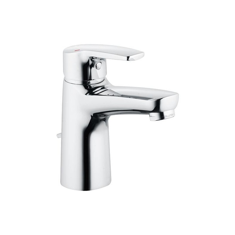 Mitigeur de lavabo Heinrichschulte Alpha 100 saillie 116 mm, chromé