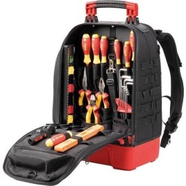 Sac à dos pour outils Wiha electricien 26 pièces