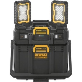 Lampe de travail à LED sans fil DeWalt DWST08061-1 18 V, avec ToughSystem® 2.0 mallette à outils sans batterie ni chargeur