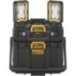 Lampe de travail à LED sans fil DeWalt DWST08061-1 18 V, avec ToughSystem® 2.0 mallette à outils sans batterie ni chargeur