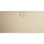 Bacs à douche Hüppe EasyFlat fonte minérale 1700x52x900 mm Ecoulement : côté long, blanc