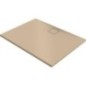 Bacs à douche Hüppe EasyFlat fonte minérale 1700x52x900 mm Ecoulement:côté long, beige mat