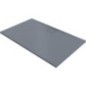 Bacs à douche Hüppe EasyFlat fonte minérale, 1200x52x900 mm Ecoulement:côté long, gris mat