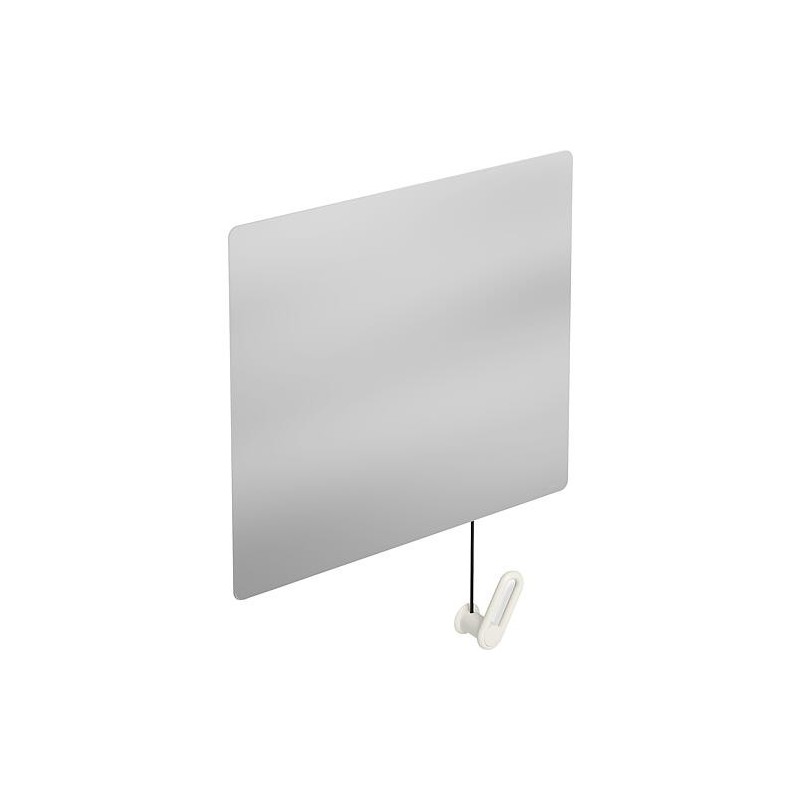 Miroir basculant série 801, 600x540mm, blanc pur