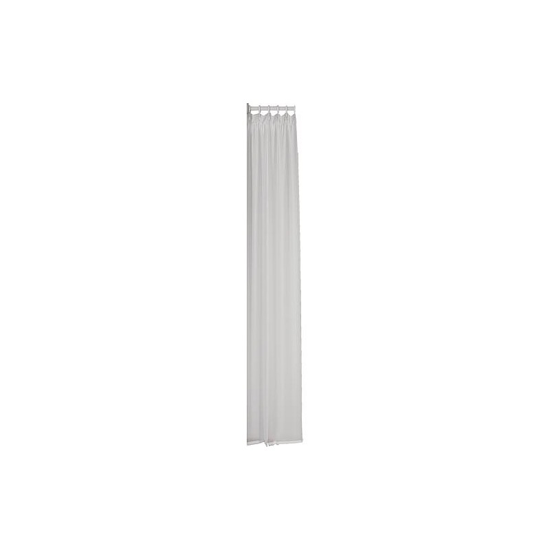 Rideau de douche Hewi Décor 80, 1200x2000mm 8 oeillets, blanc uni