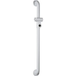 Barre de support de douche Hewi série 477, 800mm, blanc pur