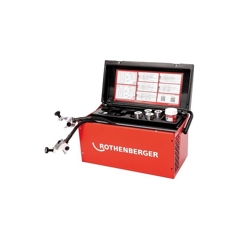 Système de congélation de tuyaux Rothenberger Rofrost Turbo II R290 Kit jusqu’à DN50 (2"), 230 V