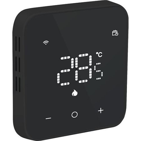 Thermostat d’ambiance H64-ST Slave, noir