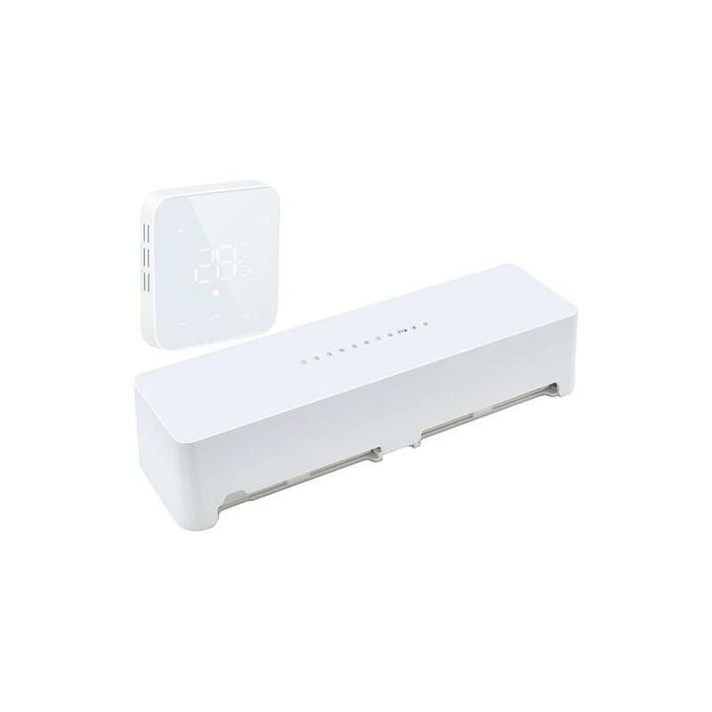 Collecteur de régulation avec Thermostat d’ambiance H 64-MT Master, Blanc