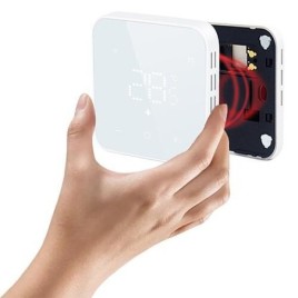 Collecteur de régulation avec Thermostat d’ambiance H 64-MT Master, Blanc