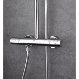 GROHE Colonne de douche Tempesta Cosmopolitan Système 160 avec mitigeur thermostatique. chrome, 27922000