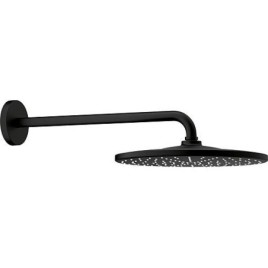 Set de pomme de douche GROHE Rainshower Mono 310 et bras mural 422mm, phantom black