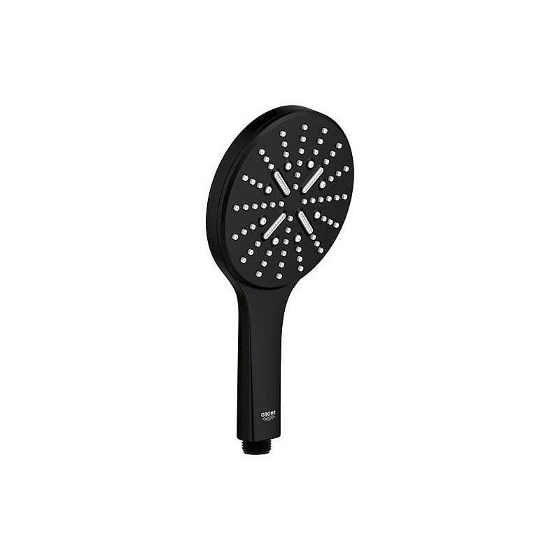 Douchette Grohe Rainshower Smartactive 130 3 jets Ø 130mm phantom noir