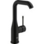 Mitigeur de lavabo Grohe Essence L-Size, phantom black, commande latérale orientable, sans garniture d’écoulement