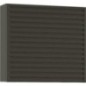 Armoire supérieure BLIES, 400x400x170mm, Stripes Carbon Grey