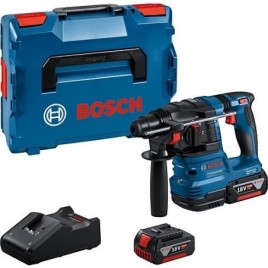 Marteau perforateur sans fil Bosch GBH 18V-22 avec 2x 4,0 Ah batteries et chargeur