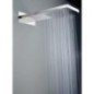 Pommes de douche EILIS 2 jets Saillie 500 mm Acier inox noir mat