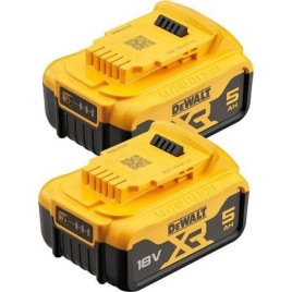 Kit batterie DeWalt DCB184P2-XJ 18V avec 2 batteries 5,0 Ah XR