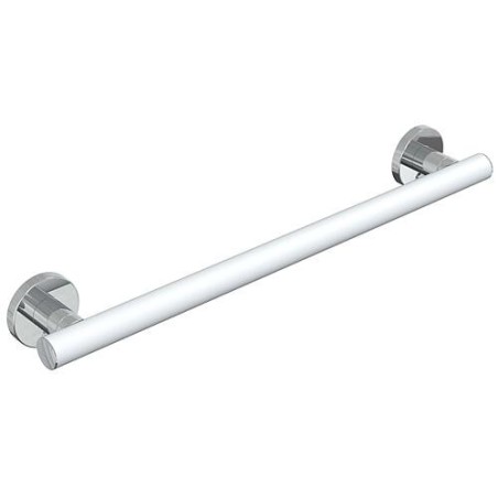 Barre d’appui Elida Plus blanc mat chrome LxHxP:600x32x87mm