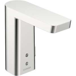 Mitigeur de lavabo à capteur HANSASTELA ECO 9/12V Bluetooth chromé