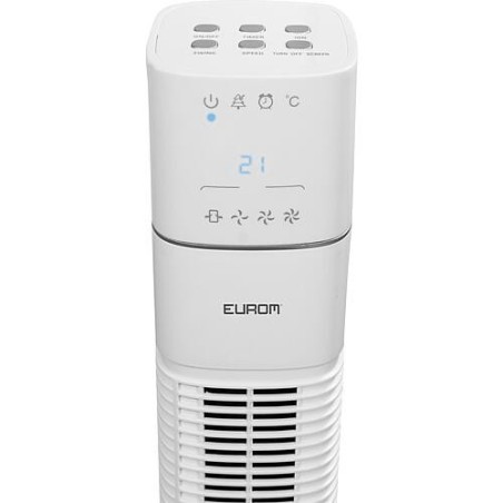 Ventilateur sur pied Towerfan 120, 60 watts, blanc