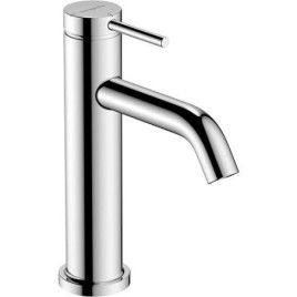 Mitigeur de lavabo Hansgrohe Tecturis S saillie 116 mm CoolStart, sans garniture d’écoulement, chrome, position centrale froid