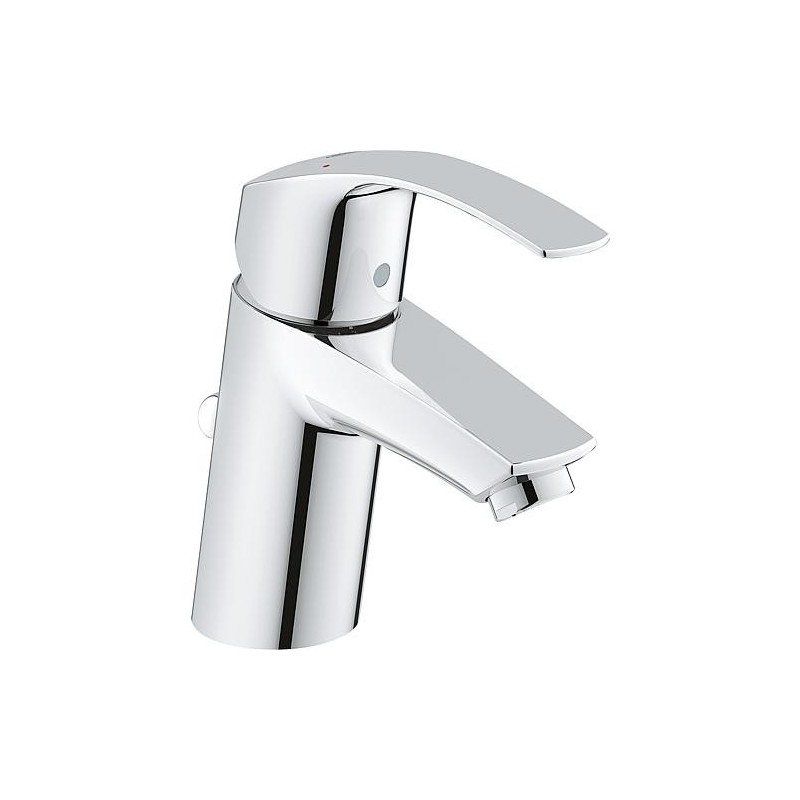 Melangeur lavabo Grohe Eurosmart, Chrome S-Size Sortie 104mm