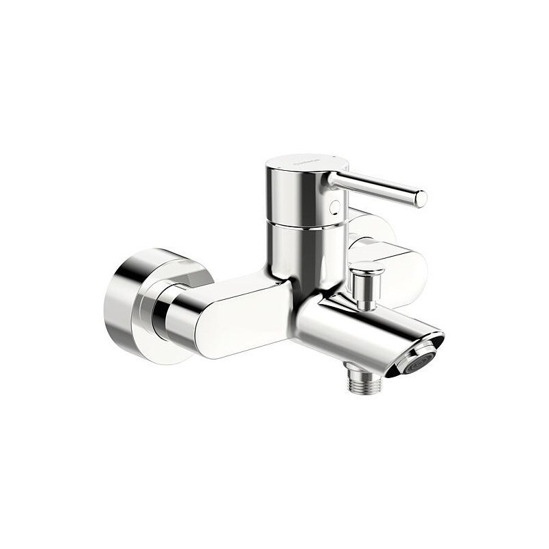 Mitigeur bain/douche en saillie HANSAVANTIS sortie 113mm chromé