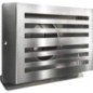 Grille d’évacuation et d’amenée d’air Beta HR 125 avec moustiquaire 8x8mm, inox 304