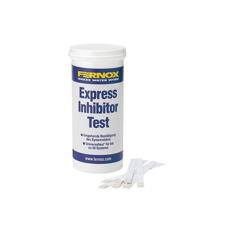 Kit de bandelettes de test Fernox Express Inhibitor