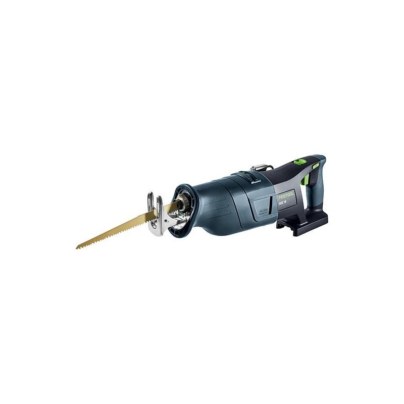 Scie sabre sans fil Festool RSC 18 EB-Basic, 18 V sans batterie ni chargeur