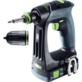 Perceuses-visseuses sans fil Festool CXS 18 C 3,0-Plus, 18 V avec 2x Batteries + chargeurs 3,0 Ah