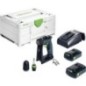 Perceuses-visseuses sans fil Festool CXS 18 C 3,0-Plus, 18 V avec 2x Batteries + chargeurs 3,0 Ah