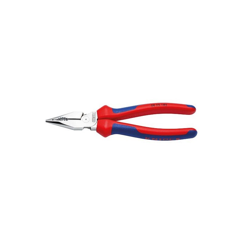 Pince combinée pointue KNIPEX, longueur : 185 mm, chromé