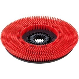 Brosse-disque complète rouge D43