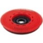 Brosse-disque complète rouge D43