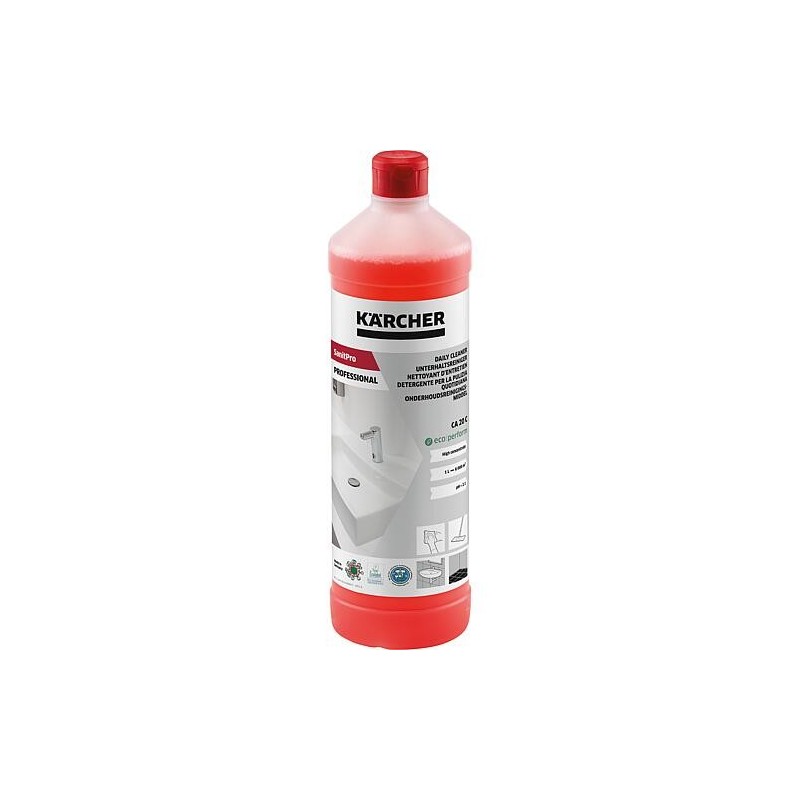 Nettoyant d’entretien pour sanitaire SanitPro CA 20 C, Cond. 12 x 1 litre