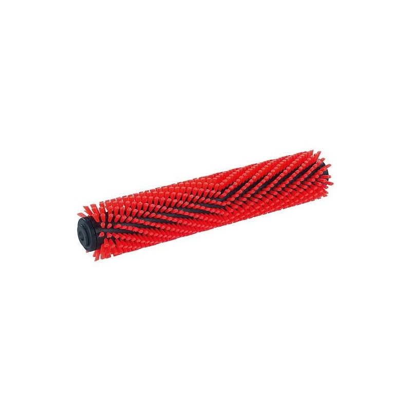 Brosse cylindrique 300 mm rouge pour autolaveuse BR 30/4